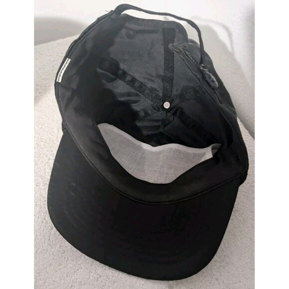 Vintage Pittsburgh Steelers Hat 90s Satin Look NFL Football Black - Picture 6 of 8